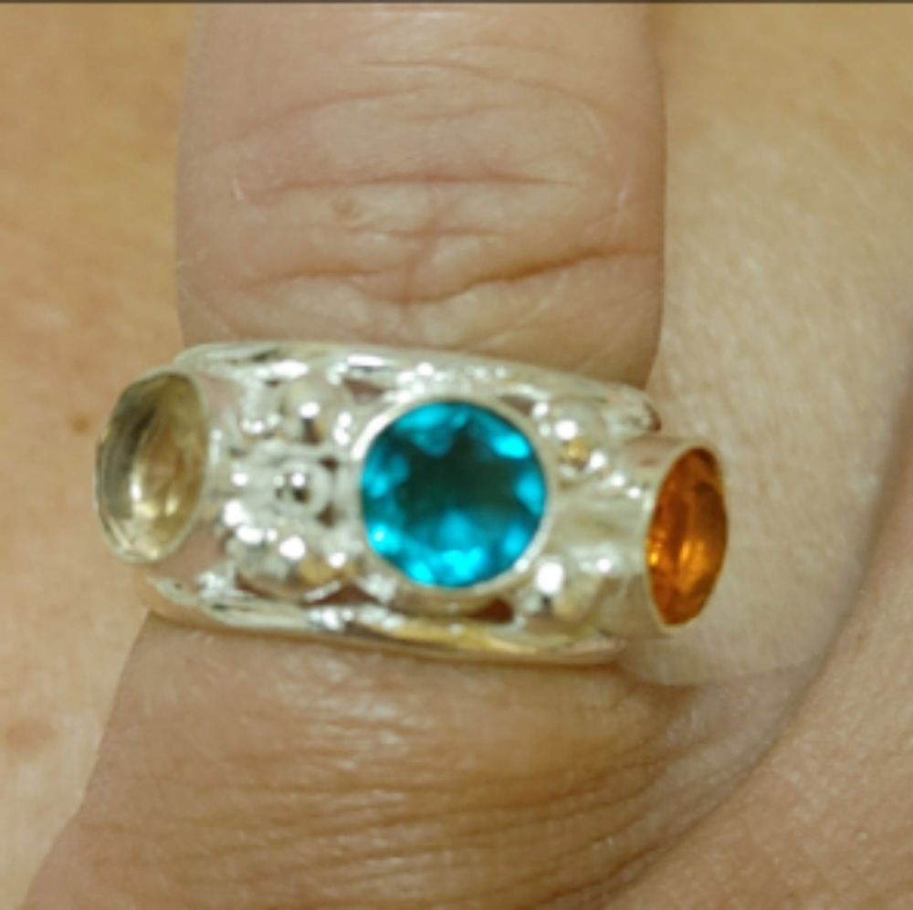 New size 6 sterling silver ring